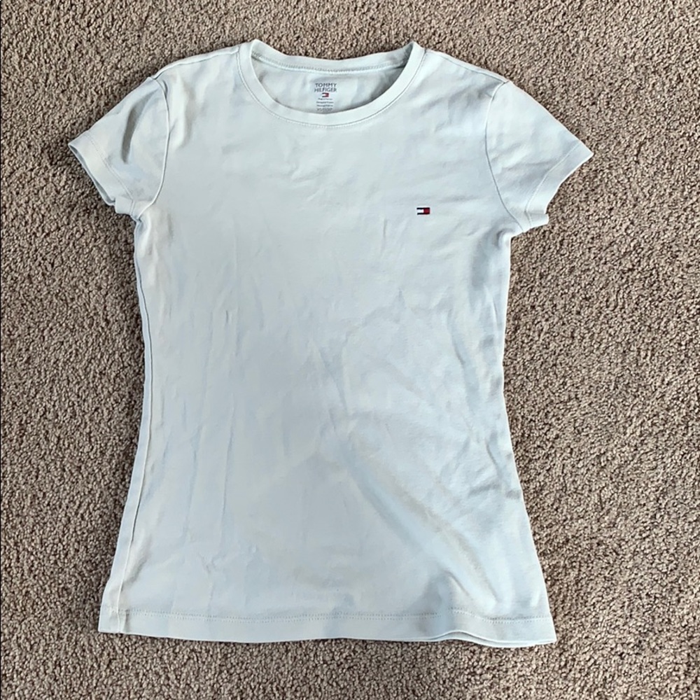 Light gray Tommy Hilfiger tee shirt
